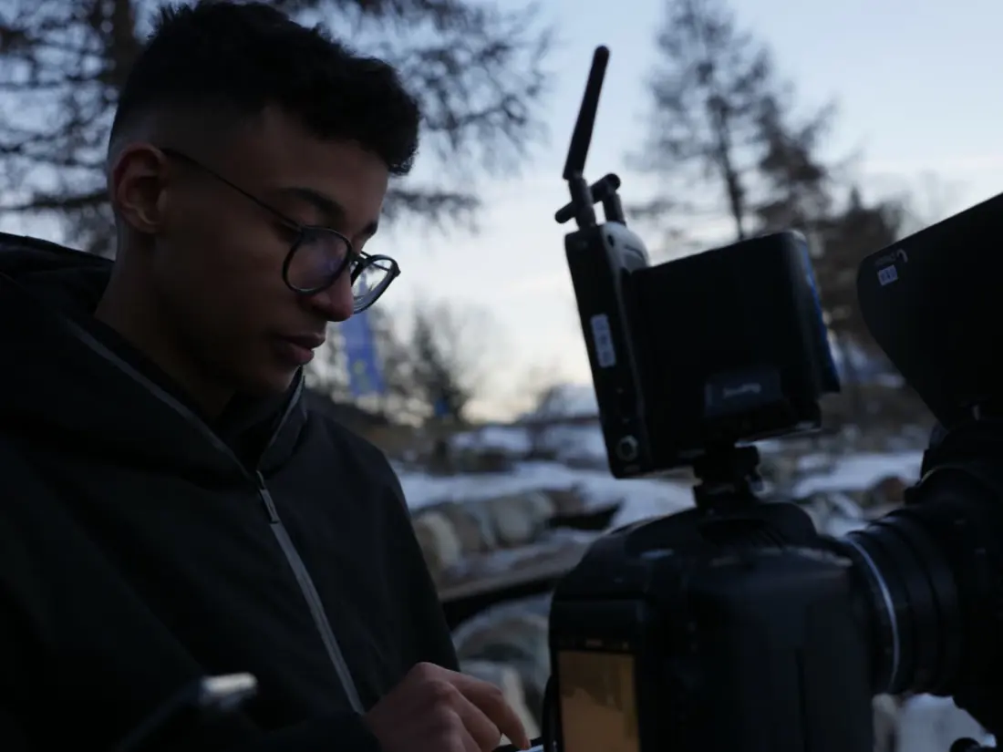 On set