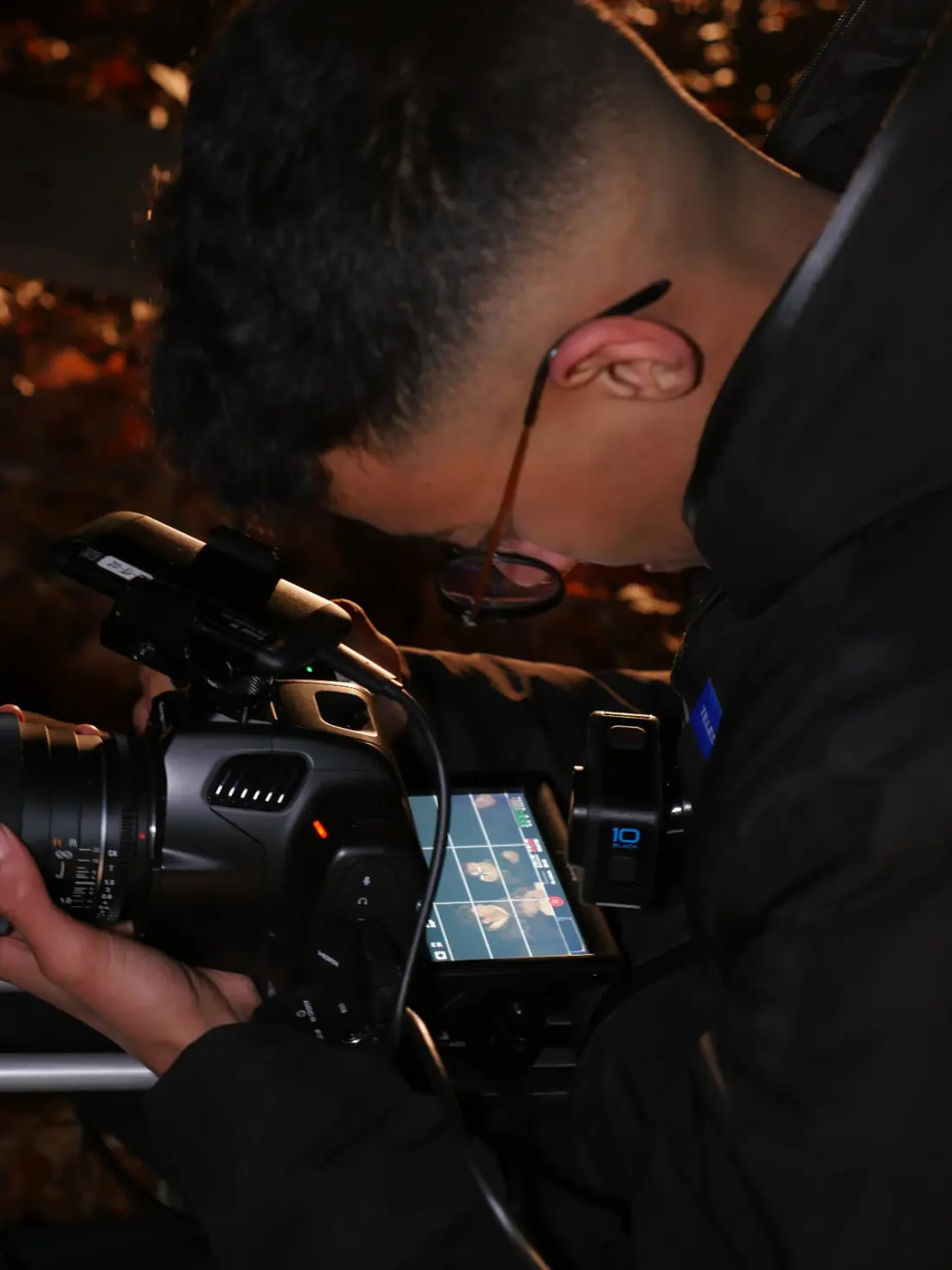 On set
