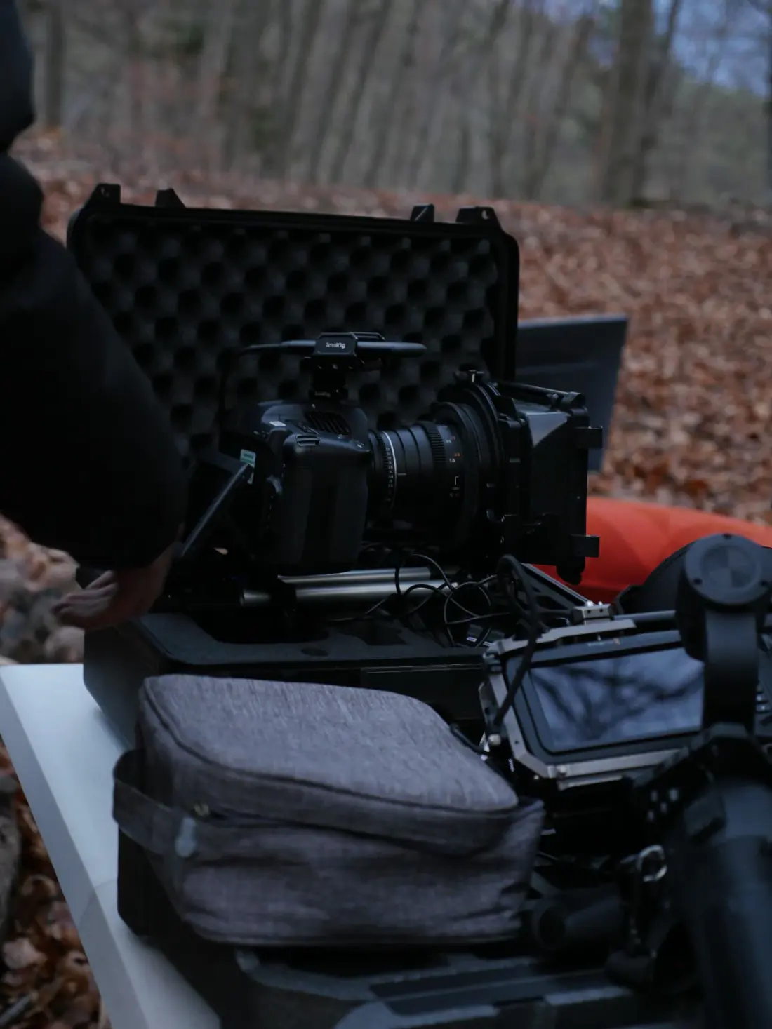 On set