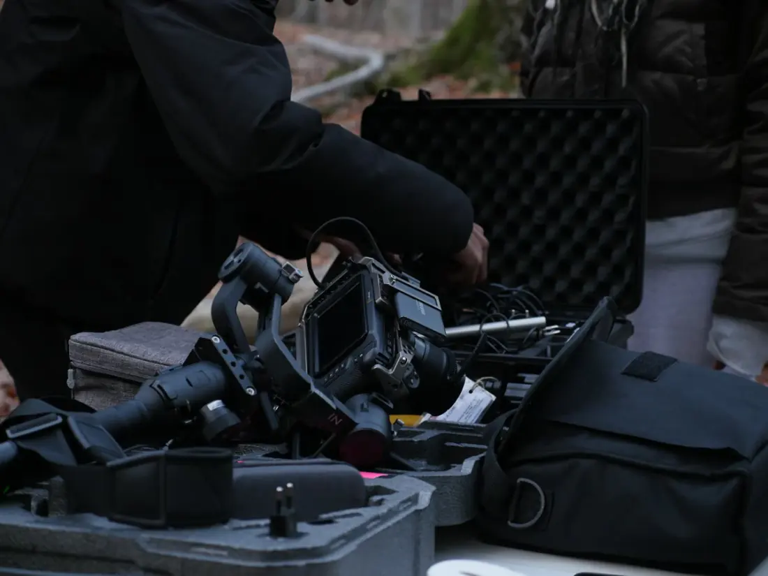 On set
