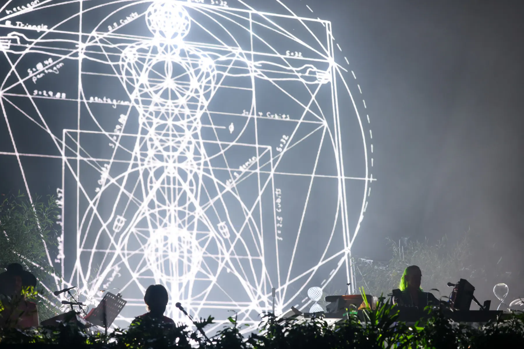 Mace concert, geometric projections